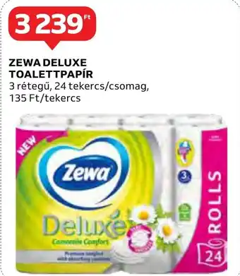Auchan ZEWA DELUXE TOALETTPAPÍR ajánlat