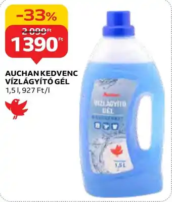 Auchan AUCHAN KEDVENC VÍZLÁGYÍTÓ GÉL 1,5l ajánlat