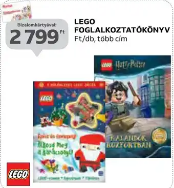 Auchan LEGO FOGLALKOZTATÓKÖNYV ajánlat