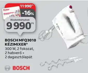 Auchan BOSCH MFQ3010 KÉZIMIXER ajánlat