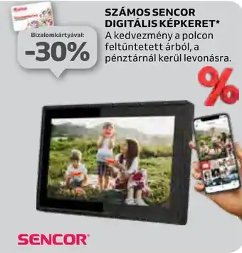 Auchan SZÁMOS SENCOR DIGITÁLIS KÉPKERET ajánlat