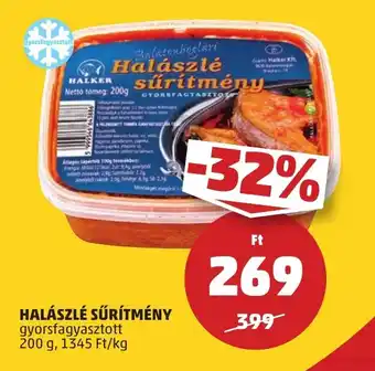 PENNY HALÁSZLÉ SŰRÍTMÉNY 200 g ajánlat