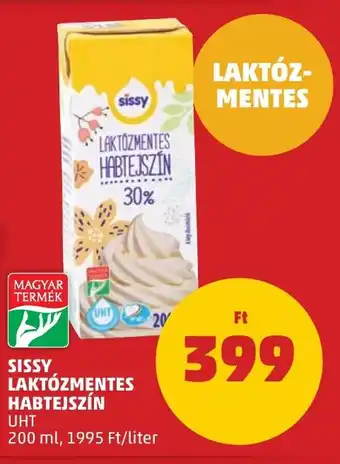 PENNY SISSY LAKTÓZMENTES HABTEJSZÍN 200 ml ajánlat