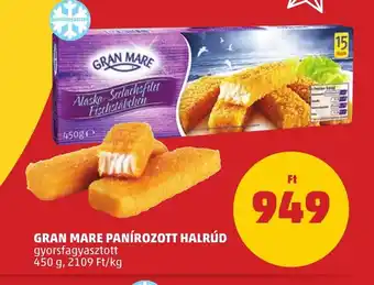 PENNY GRAN MARE PANÍROZOTT HALRÚD 450 g ajánlat