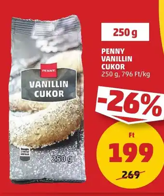 PENNY PENNY VANILLIN CUKOR 250 g ajánlat