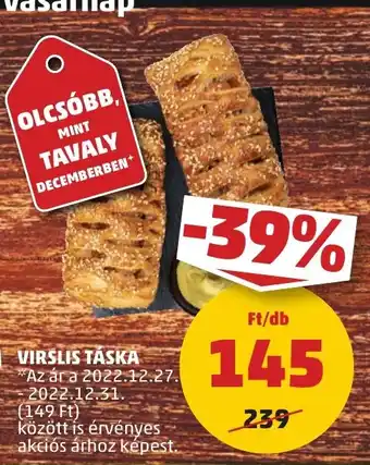 PENNY VIRSLIS TÁSKA 1 db ajánlat