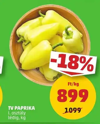 PENNY TV PAPRIKA 1 kg ajánlat