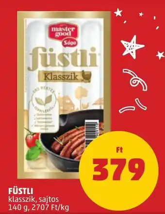 PENNY FÜSTLI 140 g ajánlat