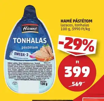PENNY HAMÉ PÁSTÉTOM 100 g ajánlat