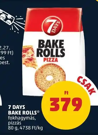 7 DAYS BAKE ROLLS 80 g
