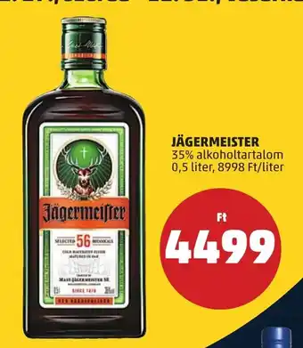 PENNY JÄGERMEISTER 0,5 l ajánlat