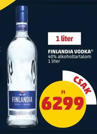 PENNY FINLANDIA VODKA 1 l ajánlat