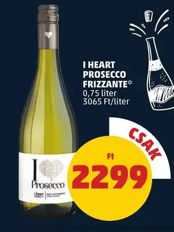 PENNY I HEART PROSECCO FRIZZANTE 0,75 l ajánlat