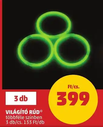 VILÁGÍTÓ RÚD 3 db