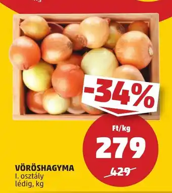 PENNY VÖRÖSHAGYMA 1 kg ajánlat