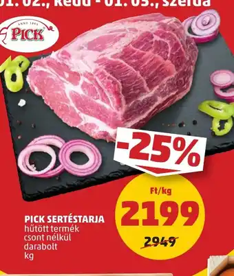 PENNY PICK SERTÉSTARJA 1 kg ajánlat
