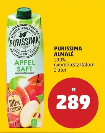 PENNY PURISSIMA ALMALÉ 1 l ajánlat