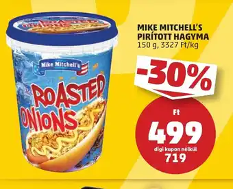 MIKE MITCHELL'S PIRÍTOTT HAGYMA 150 g