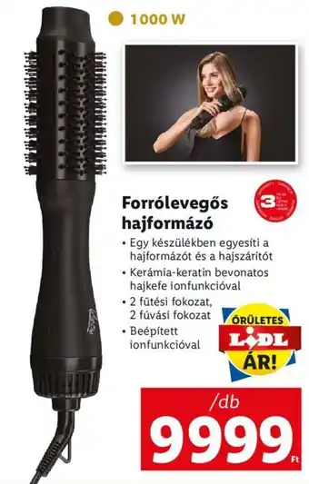 Lidl Forrólevegős hajformázó 1 db ajánlat