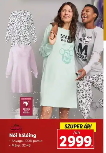 Lidl Női hálóing 1 db ajánlat