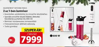 Lidl SILVERCREST KITCHEN TOOLS 2 az 1-ben botmixer 1 készlet ajánlat