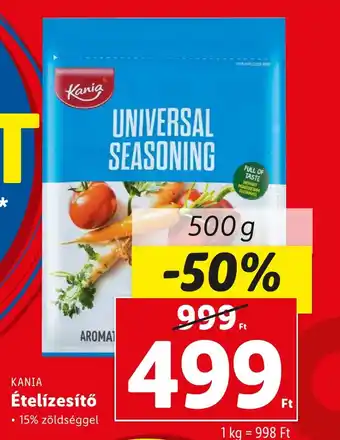 Lidl KANIA Ételízesítő 500 g ajánlat
