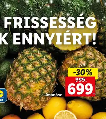Lidl Ananász 1 db ajánlat