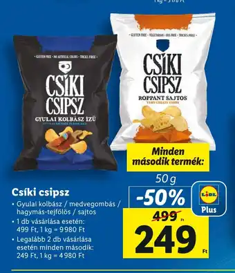 Csíki csipsz 50 g