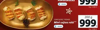CONFISERIE FIRENZE Mini sajtos roló 200 g