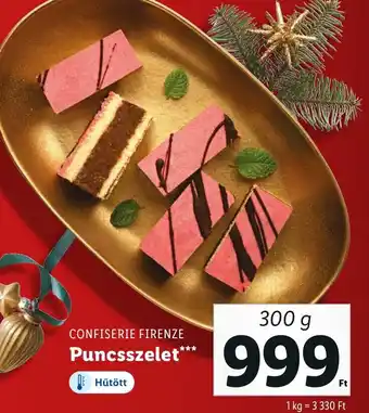 Lidl CONFISERIE FIRENZE Puncsszelet 300 g ajánlat