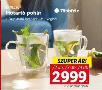 ERNESTO Hőtartó pohár 2 - 4 db