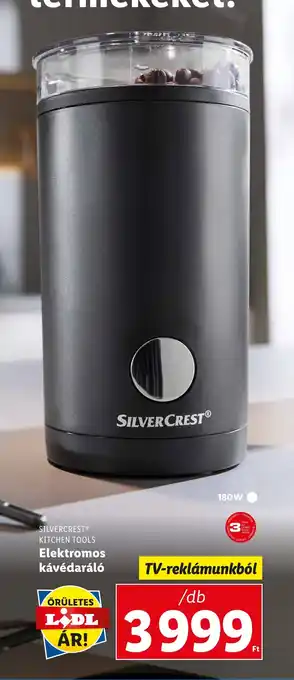 Lidl SILVERCREST KITCHEN TOOLS Elektromos kávédaráló 1 db ajánlat
