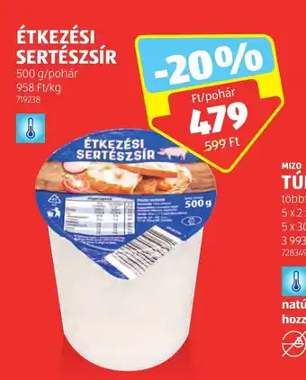 ALDI ÉTKEZÉSI SERTÉSZSÍR 500 g ajánlat