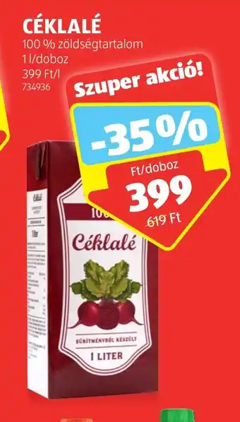 CÉKLALÉ 1 l