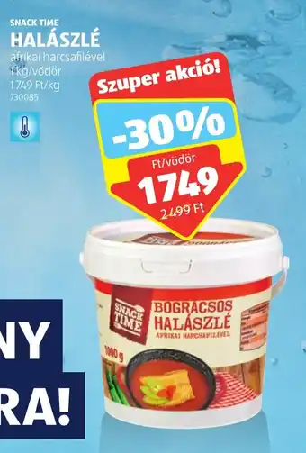 ALDI SNACK TIME HALÁSZLÉ 1 kg ajánlat