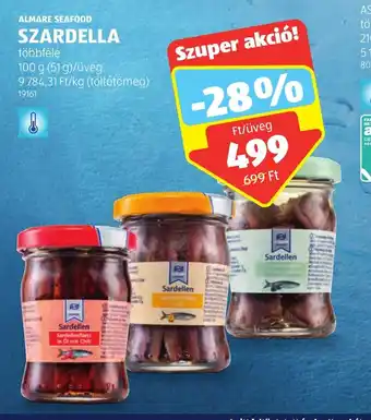 ALDI ALMARE SEAFOOD SZARDELLA 100 g ajánlat