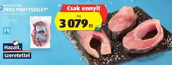 ALDI ALMARE SEAFOOD FRISS PONTYSZELET 1 kg ajánlat