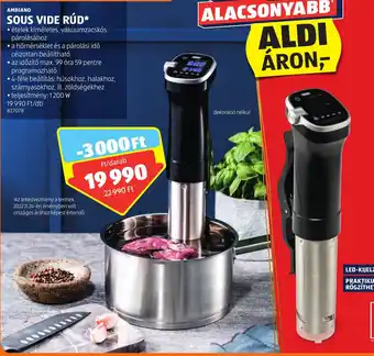 ALDI AMBIANO SOUS VIDE RÚD 1 db ajánlat