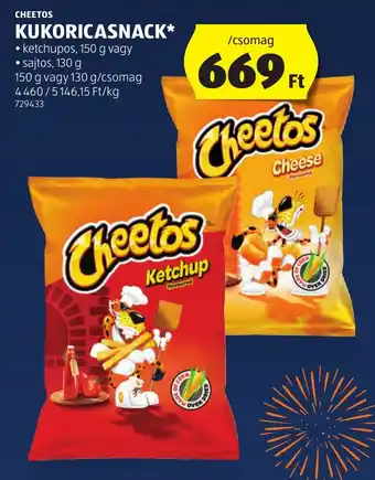 CHEETOS KUKORICASNACK 150 - 130 g