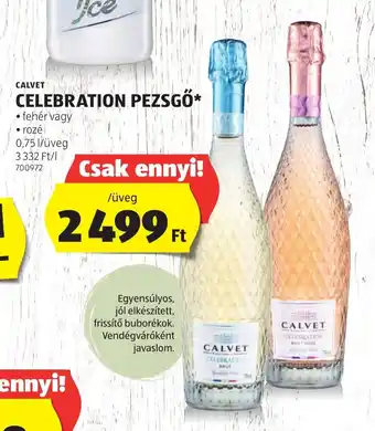 CALVET CELEBRATION PEZSGŐ 0,75 l
