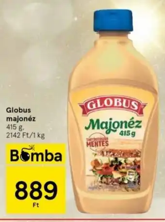 Tesco Globus majonéz 415 g ajánlat