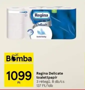 Tesco Regina Delicate toalettpapír 8 db ajánlat