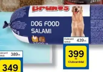Tesco Brunos kutyaszalámi 1 kg ajánlat