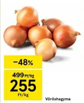 Tesco Vöröshagyma 1 kg ajánlat