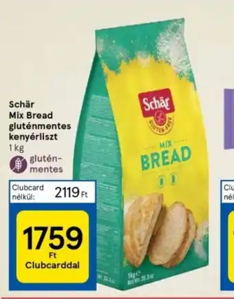 Schär Mix Bread gluténmentes kenyérliszt 1 kg