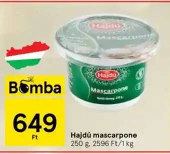 Tesco Hajdú mascarpone 250 g ajánlat