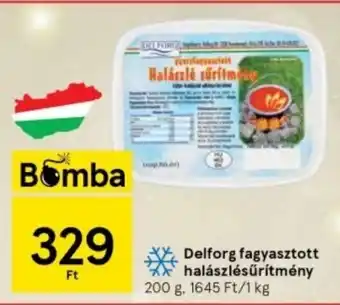 Tesco Delforg fagyasztott halászlésűrítmény 200 g ajánlat