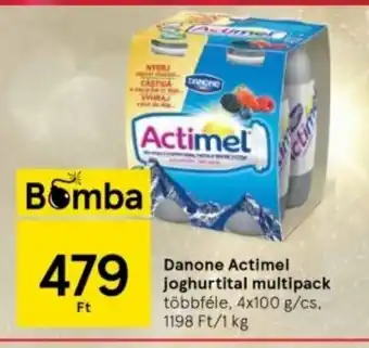 Tesco Danone Actimel joghurtital multipack 4 x 100 g ajánlat