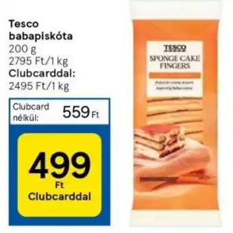 Tesco Tesco babapiskóta 200 g ajánlat