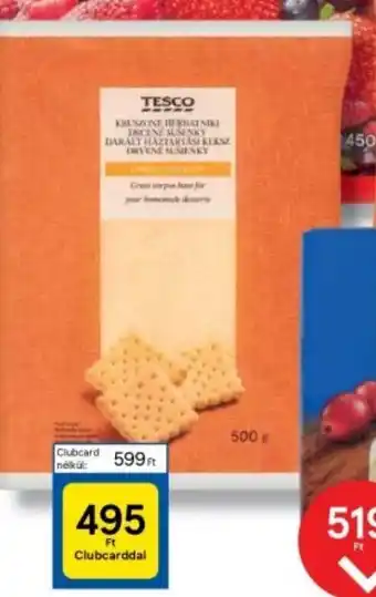 Tesco Tesco darált háztartási keksz 500 g ajánlat